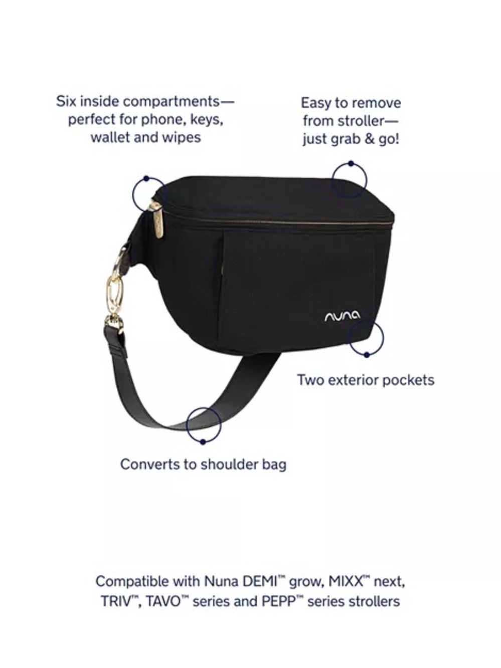Nuna-Stroller Sling Bag